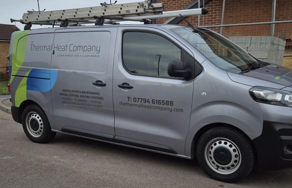 The Thermal Heat Company Ltd Van - Renewable Heating Services Derby, Nottingham, Ashbourne